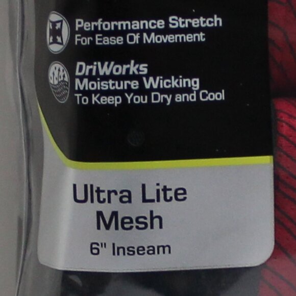 Athletic Works 6 Pack Men's 3XL 48-50 Boxer Briefs With 6" Inseam - Picture 5 of 9